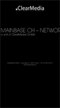 Mobile Screenshot of mainbase.ch