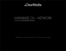 Tablet Screenshot of mainbase.ch